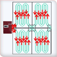 Simultaneous left and right line