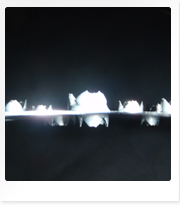 4cmモルタルの中央の置かれる